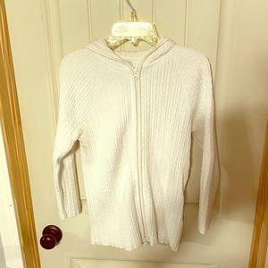 Jones Studio Cable Zip Top